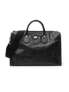 GUCCI MEDIUM BLACK LEATHER TRAVEL BAG,676237A3-DA88-1212-1AD4-50F9000B6928