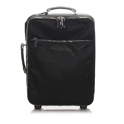 Prada Nylon Travel Bag In Black