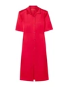 Commission Midi Dresses In Red