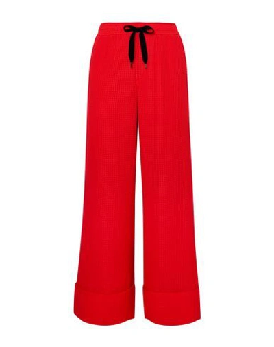 Roland Mouret Pants In Red