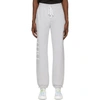 AMIRI GREY LARGE LOGO LOUNGE PANTS