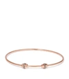 ANNOUSHKA ROSE GOLD AND SAPPHIRE MYTHOLOGY CHARM BANGLE (SMALL/MEDIUM),14868486