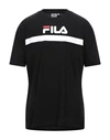 Fila T-shirts In Black