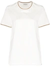 MONCLER DRAWSTRING COTTON T-SHIRT