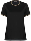 MONCLER DRAWSTRING COTTON T-SHIRT