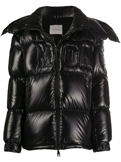 Moncler Guernic Black Quilted Shell Jacket