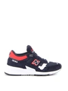NEW BALANCE 1530 SUEDE AND MESH SNEAKERS