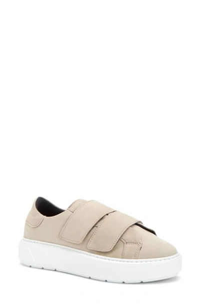 Aquatalia Brenley Weatherproof Platform Sneaker In Vanilla