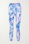 YEAR OF OURS VERONICA TIE-DYED STRETCH LEGGINGS
