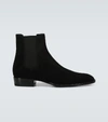 Saint Laurent Wyatt 30 Otterproof Chelsea Boot In Black