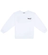 BALENCIAGA LOGO COTTON SWEATSHIRT,P00496957