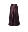 MAX MARA LEISURE ALESSIO SATIN MIDI SKIRT,P00485903