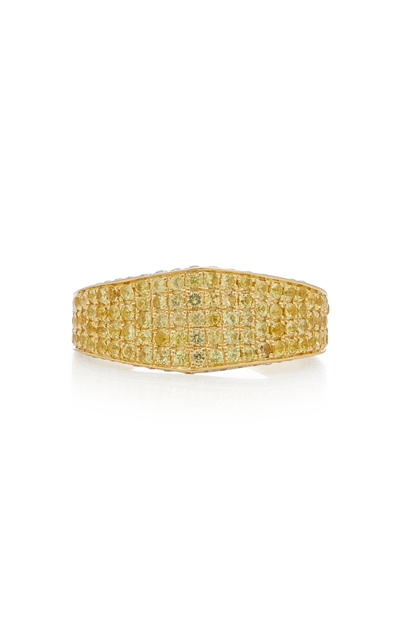 Ralph Masri Women's 18k Yellow Gold; Diamond; And Yellow Sapphire Ring
