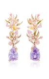 ANABELA CHAN M'O EXCLUSIVE: POSIE LILAC EARRINGS,590049