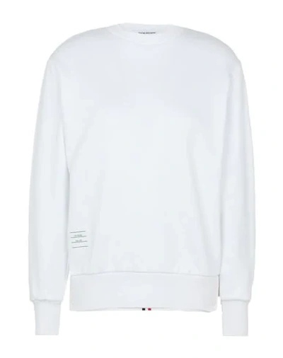 Thom Browne Sweatshirts In White