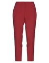 Ottod'ame Casual Pants In Brick Red