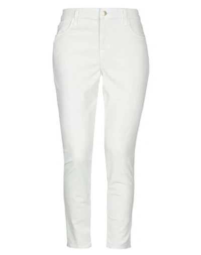 J Brand Casual Trousers In White