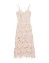 Catherine Deane Long Dress In Pale Pink