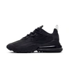 NIKE AIR MAX 270 REACT WOMEN'S SHOE (BLACK)