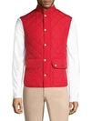 BARBOUR LOWERDALE DIAMOND-QUILTED VEST,0400012766640