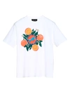 Botter Short-sleeve Orange Silk Screen Print In White