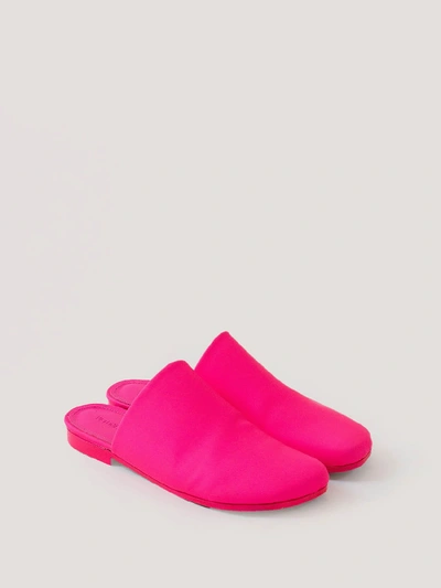 Vetements Toe Shape Slippers In Pink & Purple