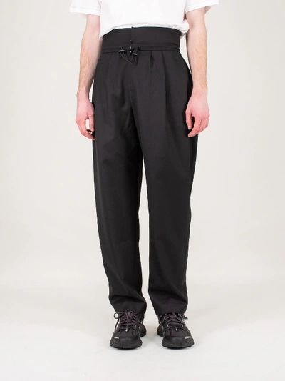 Ader Error Oversized Waist Band In Black