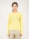 ISABEL MARANT ÉTOILE FANIA PULLOVER YELLOW,20PPU1196-20P041E