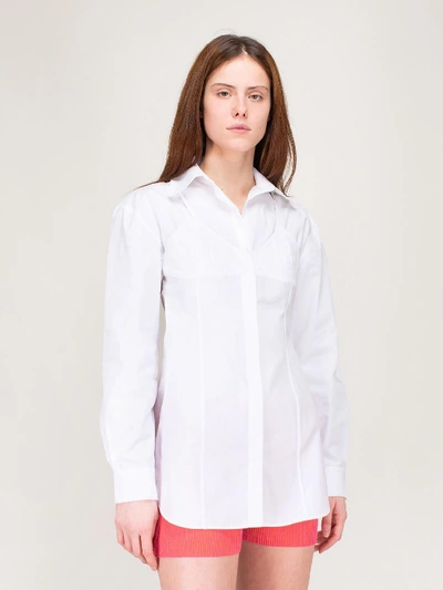 Jacquemus La Chemise Valensole In White