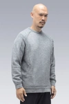 ACRONYM CASHLLAMA SILK MESH CREWNECK SWEATSHIRT,C1-AM