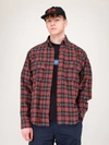 RASSVET FLANNEL SHIRT RED,PACC6B001 1