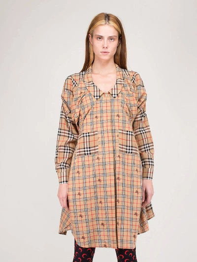 Burberry Dresses Casual Mulberry Silk In Mixed