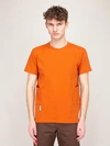 AFFIX PANELLED WORKWEAR T-SHIRT ORANGE,AFFWSS20TS07