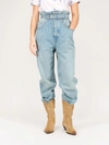 Isabel Marant Étoile Muardo Trouser In Light Blue