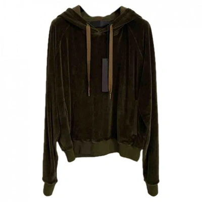 Pre-owned Haider Ackermann Sweatshirt In Khaki