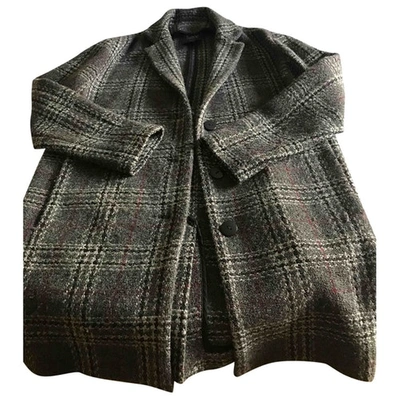 Pre-owned Swildens Grey Wool Coat