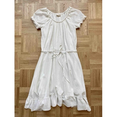 Pre-owned American Vintage White Cotton Dress