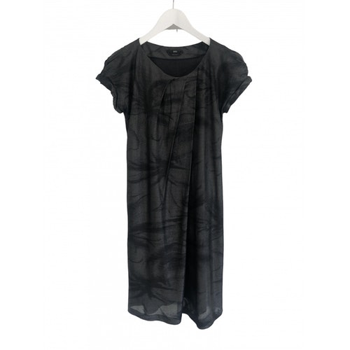 hugo boss grey dress