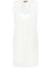 ERMANNO SCERVINO LACE-OVERLAY MINI DRESS