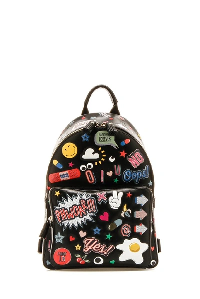 Anya Hindmarch All Over Print Backpack In Black Circus