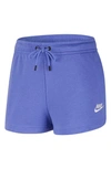 Nike Essential Shorts In Sapphire/ White