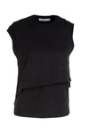 ALEXANDER WANG T T BY ALEXANDER WANG LAYERED SLEEVELESS TOP