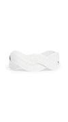 Zimmermann Wide Waist Wave Belt In White
