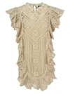 ISABEL MARANT ZANETTI LACE DRESS,11349319