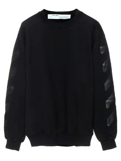 Off-white Arrow Sweatshirt In Black