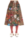 GUCCI GG SUPREME FLORA SKIRT,11417199