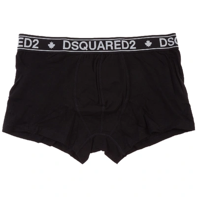 Dsquared2 Swallow Boxer Shorts In Nero