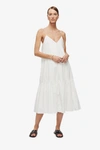 ANINE BING ANINE BING AVERIE DRESS IN WHITE,A-02-1129-100-L