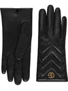 GUCCI MARMONT LEATHER GLOVES
