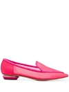 NICHOLAS KIRKWOOD BEYA MESH POINTED TOE LOAFERS